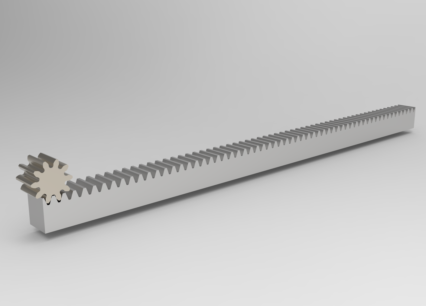 10T小齿轮 60T齿条